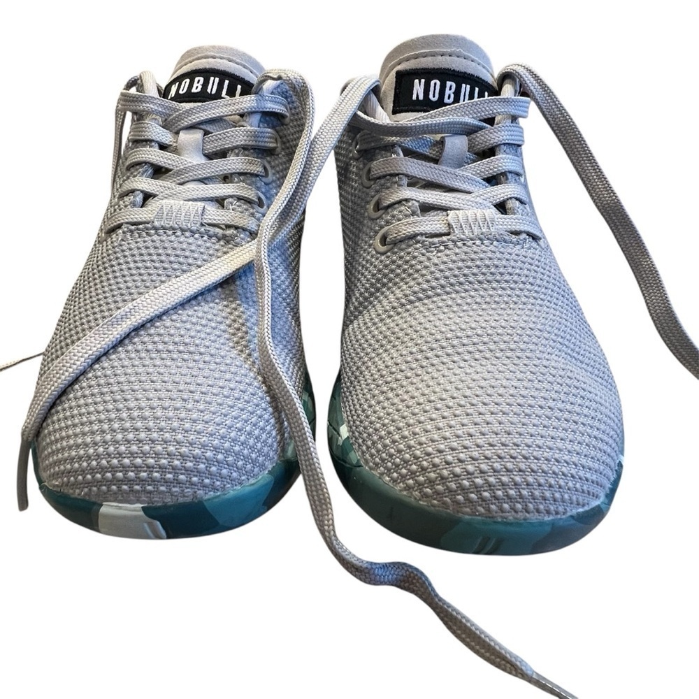 NOBULL Women’s Gray Superfabric Low Trainer in Size 7 - Picture 6 of 12